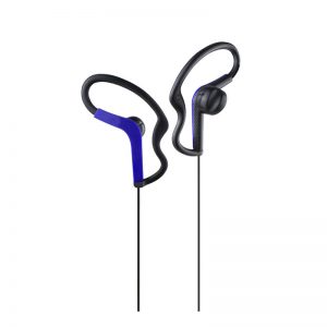 Wire control heavy bass hanging ear headset wearing headset mobile phone headphones
