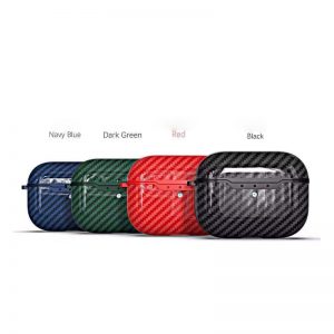 Carbon fiber stripe drop proof earphone case 3 generation TPU protective case