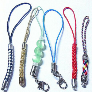 Weave mobile phone lanyards