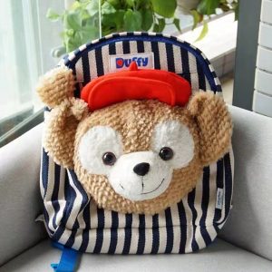 Stuck head doll backpack