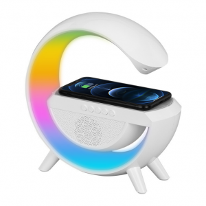 Colorful atmosphere light mobile phone wireless charging creative Bluetooth speaker