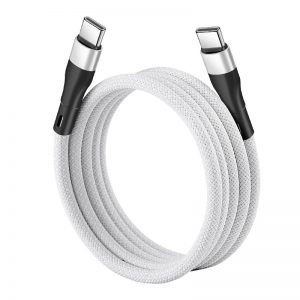 Portable storage magnetic data cable