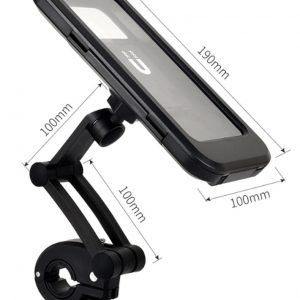 Motorcycle bicycle electric mobile phone stand