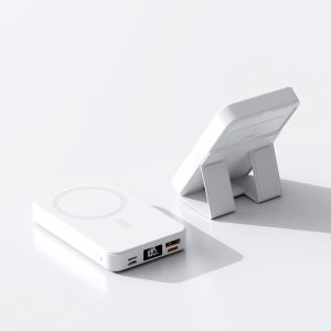 Magsafe magnetic wireless charging dual-fast-charging portable battery