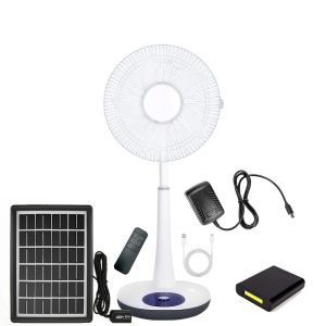 16-inch silent floor fan for home use, suitable for outdoor use as well