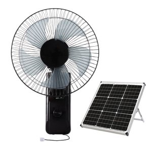 16-inch solar wall-mounted fan