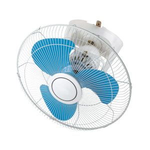 Receding wall-mounted fan