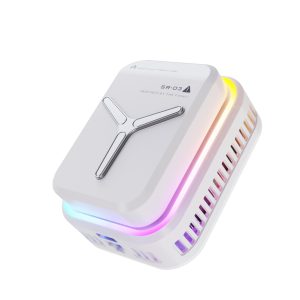 Semiconductor ice-cooled magnetic suction heat sink