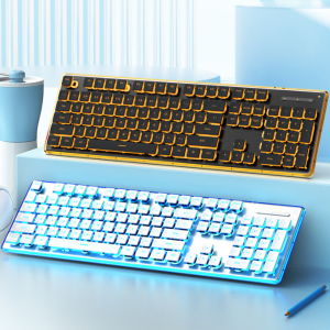Wired mechanical feel keyboard