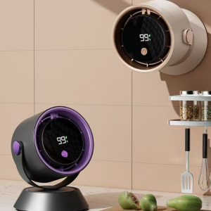 High-speed wall-mounted turbine fan