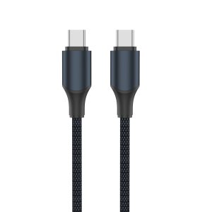 240W Type-C woven storage magnetic charging cable