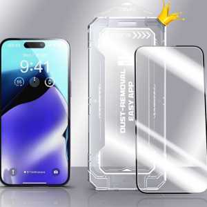 iPhone high-definition anti-peeping phone film with dust-free packaging box