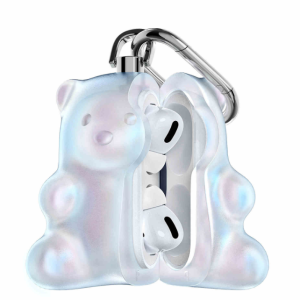 Little Bear AirPods Pro 2 Apple Earphone Case – Hard Rubber with Colorful Design – AirPods 4 Protection Cover