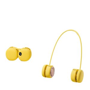 USB non-blade neck-mounted fan with five-speed adjustment