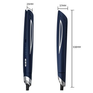 Two-in-one hair dryer and straightening clamp, suitable for both dry and wet hair styling