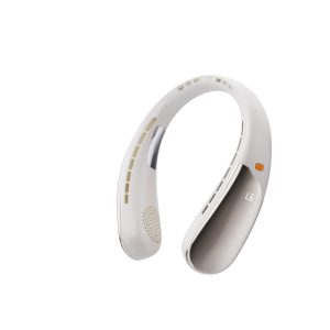 Outdoor portable neck-mounted fan