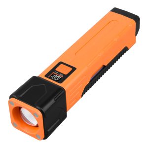 Strong light flashlight with magnet and multi-functional working lamp
