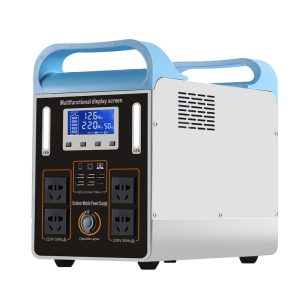 High-capacity solar energy storage outdoor power supply