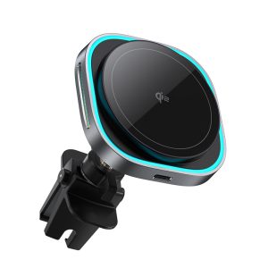 Magnetic Wireless Car Mount & Charger