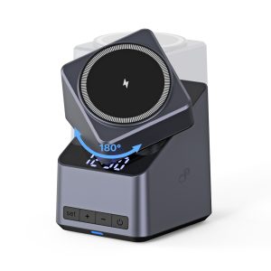 4-in-1 Wireless Charger with 180° Touch Rotation