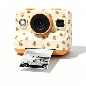 Kids Instant Print Digital Camera (Teddy Bear Print)