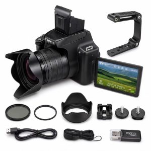 Digital Vlogging Camera with 2.8 Inch Flip Screen