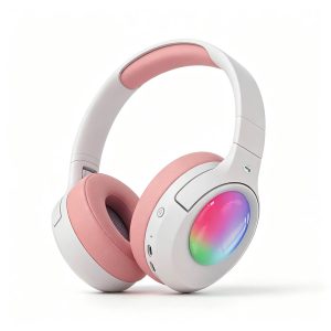 RGB Light Over‑Ear Bluetooth Headphones