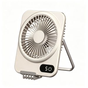 Digital Display Foldable Desk Fan