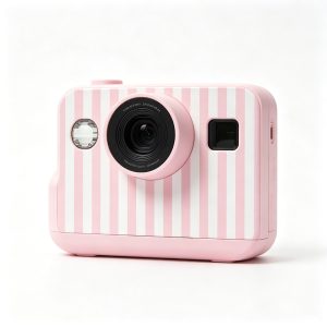 Striped Kids Instant Print Camera