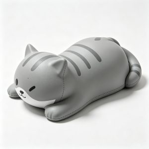 Cartoon Cat‑shaped Keyboard Wrist Rest Pad