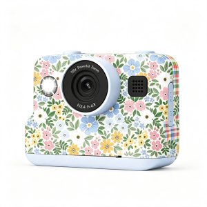 Kids Instant Print Digital Camera (Colorful Floral)