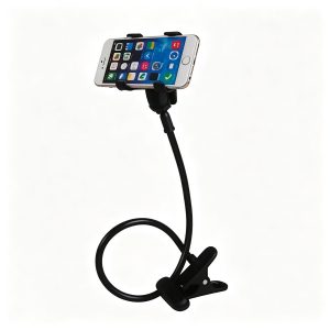 Flexible Gooseneck Clip‑on Phone Holder