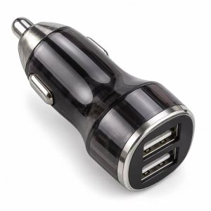 ual USB Car Charger 2.4A