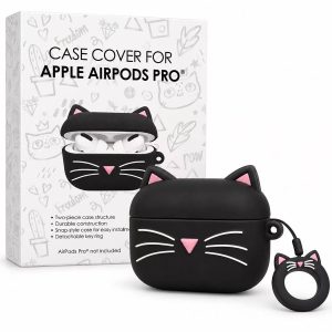 Black Cat AirPods Pro Case