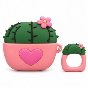 3D Cactus Cup AirPods Case