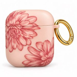 Pink Floral AirPods Case