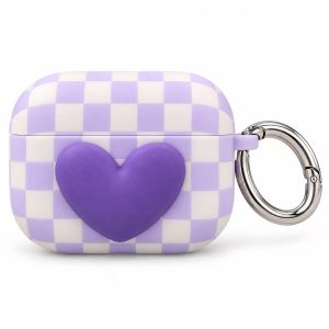Purple Checkered AirPods Pro Case
