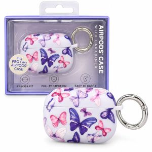 Butterfly Print AirPods Pro Case